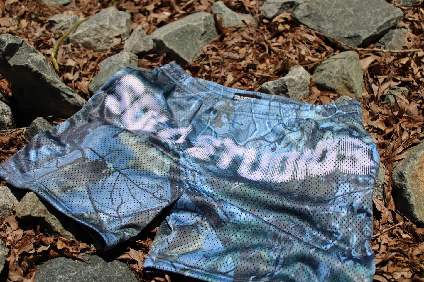 SS Blue Camo Short