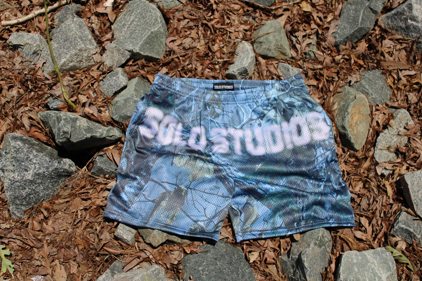 SS Blue Camo Short