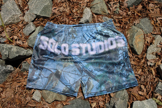 SS Blue Camo Short